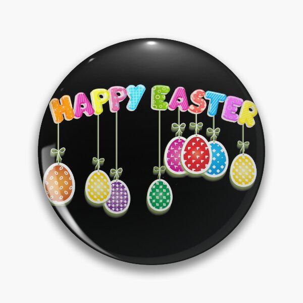 Item preview, Happy Easter with Colorful eggs designed and sold by Artista-shop.