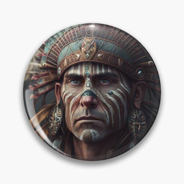 Item preview,  This Zacatecas Warrior is a design of power and of ancient ones, also a town in Mexico designed and sold by Victornewyork.