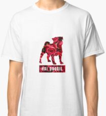 Hai Doggie Floral Classic T-Shirt