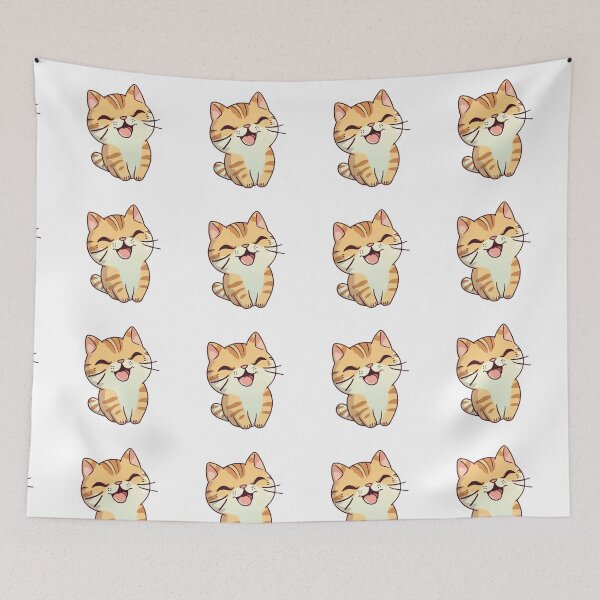 Item preview, Happy Kitten designed and sold by CuteAnimalPrint.
