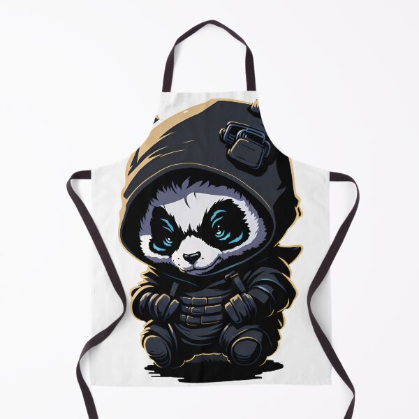 Item preview, Little Evil Ninja Panda  designed and sold by ArtsyWishesShop.