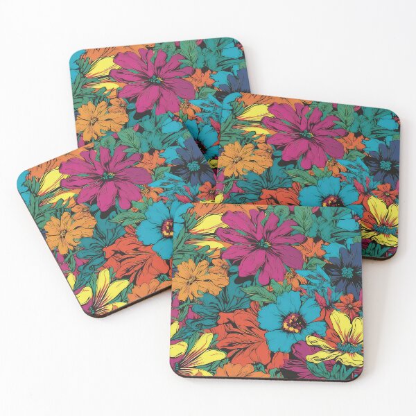 Item preview, Andy Warhol style flowers designed and sold by Pixel  Playground.