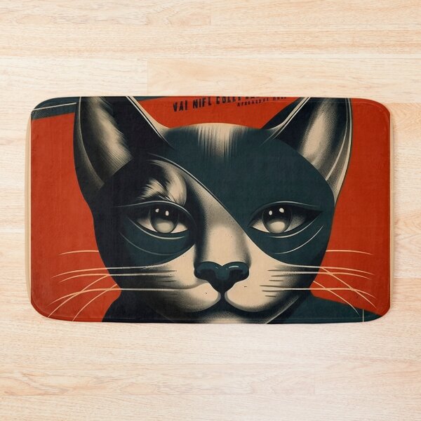 Item preview, noir vintage black cat designed and sold by chicagocat80s.