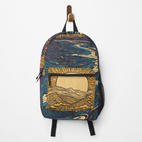 Item preview, Radiant Sunrise & Psychedelic Waves designed and sold by curiouserthings.
