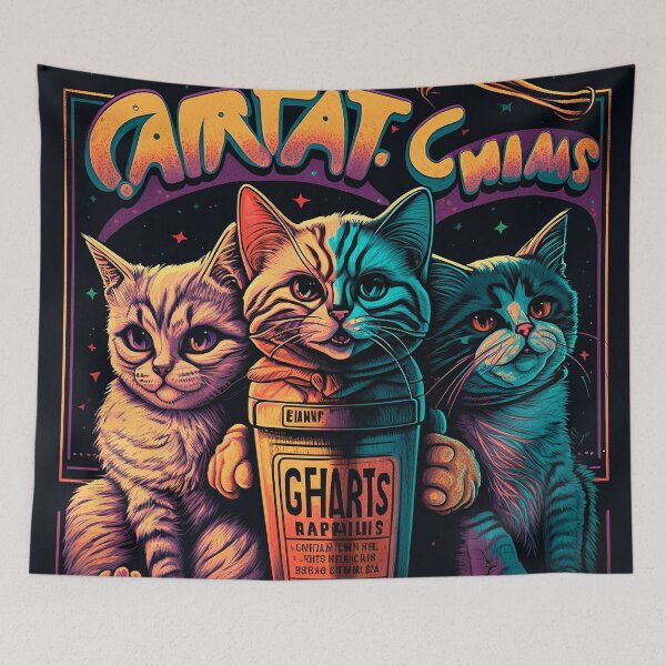 Item preview, 80s cinema cat designed and sold by chicagocat80s.