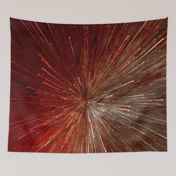 Item preview, Radiant Gradient Galaxy Blast (Red) designed and sold by John Raymond Barker.
