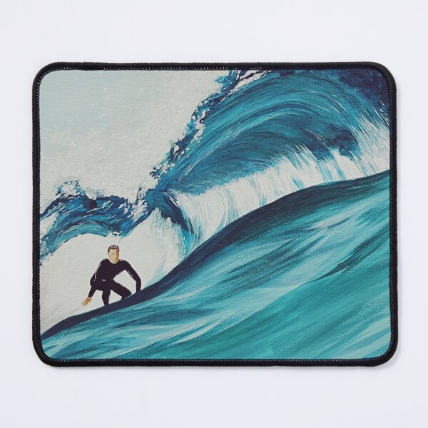 Item preview, Surfer Guy Charging Barrels designed and sold by harpadas.