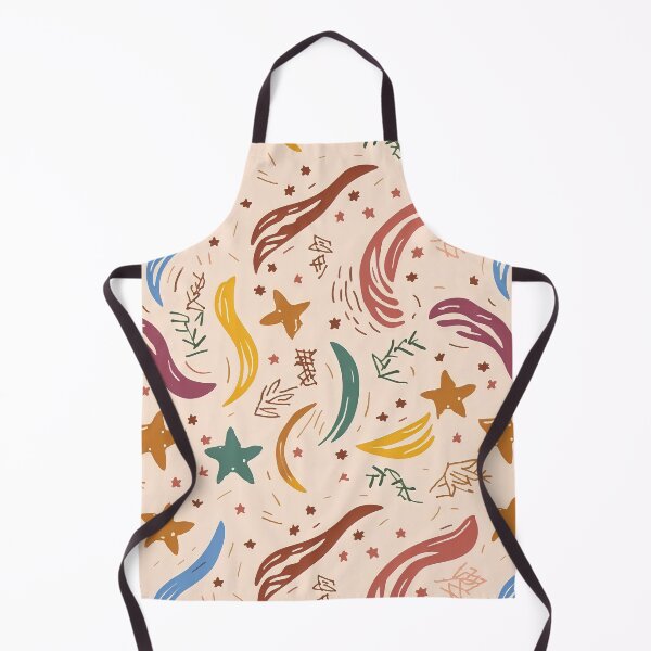 Item preview, Seamless Abstract Bohemian Style with Stars and Rainbow colored signs designed and sold by OgiPrintShop.