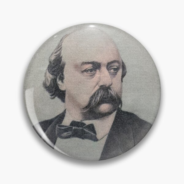 Item preview, Gustave Flaubert – Author designed and sold by CrankyOldDude.