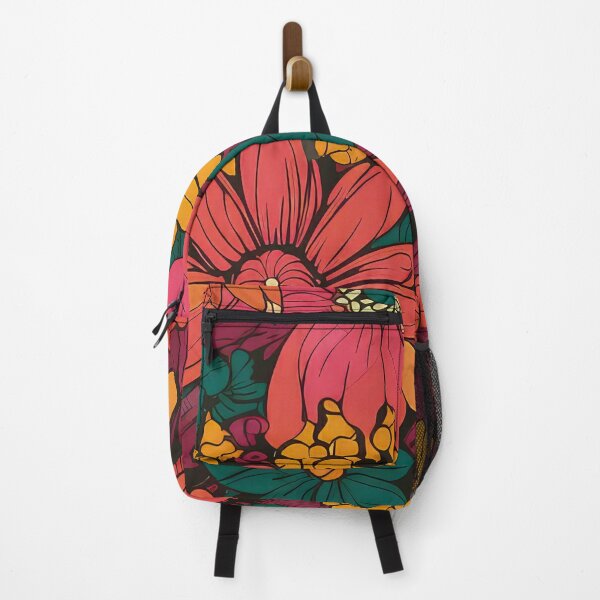 Andy Warhol Inspired Retro deals Record Pattern Backpack