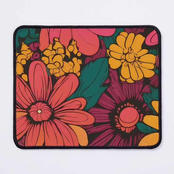 Item preview, Andy Warhol style flowers designed and sold by Pixel Playground.