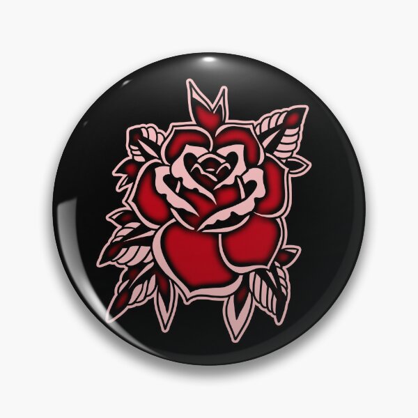 Item preview, Rose classic tattoo old skool designed and sold by MarcosCarvalho.