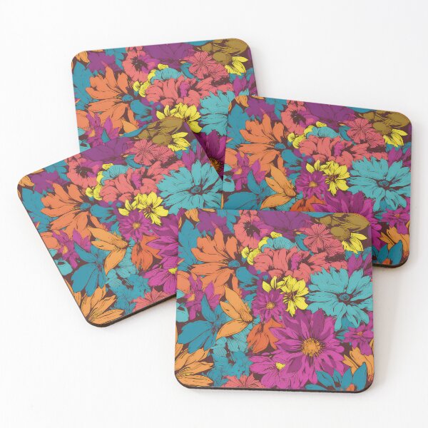 Item preview, Andy Warhol style flowers designed and sold by Pixel  Playground.