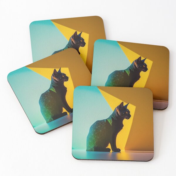 Item preview, Geometric Cat designed and sold by Bold-Balance.