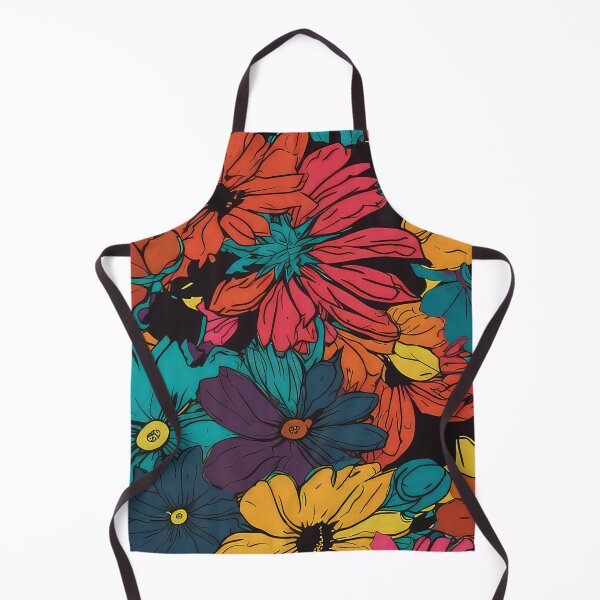 Item preview, Andy Warhol style flowers designed and sold by Pixel Playground.