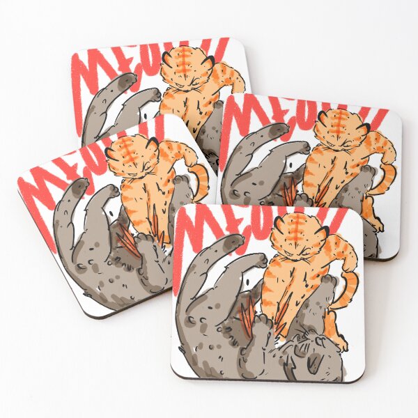 Item preview, MEOW FIGHT designed and sold by rockartworks.