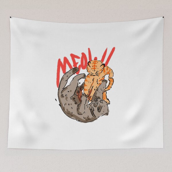 Item preview, MEOW FIGHT designed and sold by rockartworks.