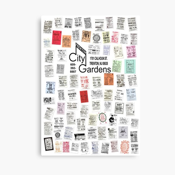 City Gardens Punk Card Tee Shirt V 1 1 Canvas Print By