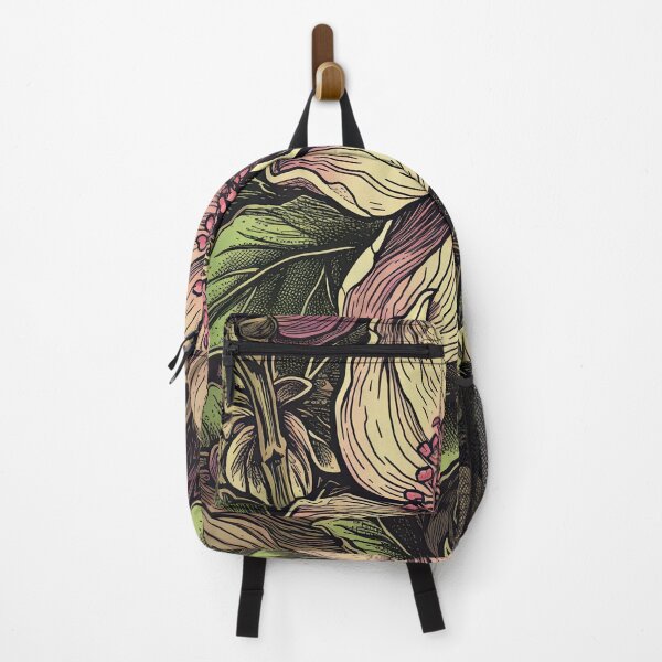 Item preview, Moody Psychedelic Hellebore Woodcut Ilustración designed and sold by curiouserthings.