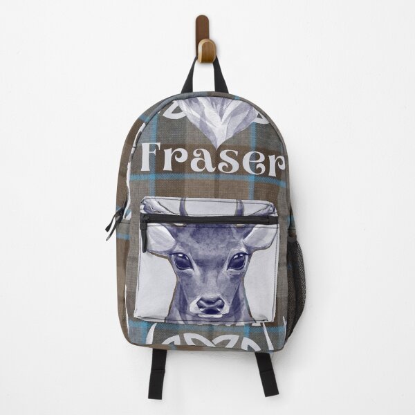 Item preview, Clan Fraser Tartan Stag - Celtic Design designed and sold by dealchica.