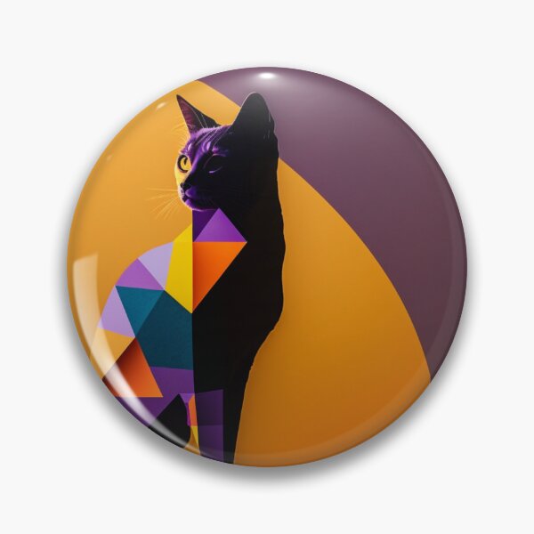 Item preview, Geometric Cat designed and sold by Bold-Balance.