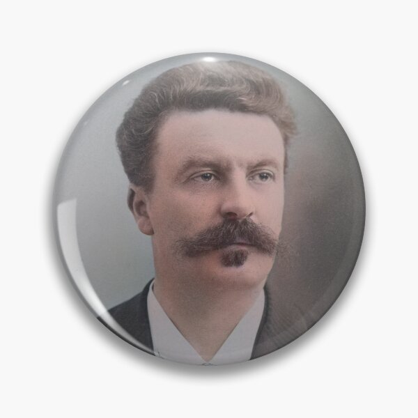 Item preview, Guy de Maupassant – Author designed and sold by CrankyOldDude.