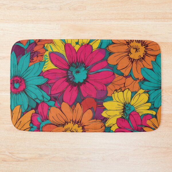 Item preview, Andy Warhol style flowers designed and sold by Pixel  Playground.