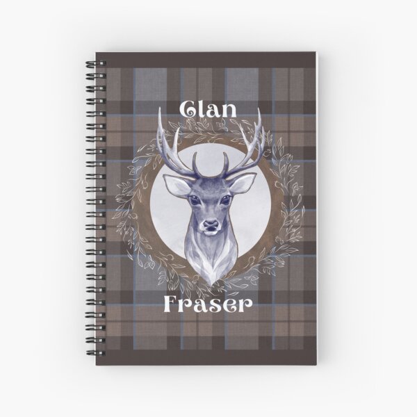 Item preview, Clan Fraser Tartan Stag - Conception de branche de feuillage designed and sold by dealchica.
