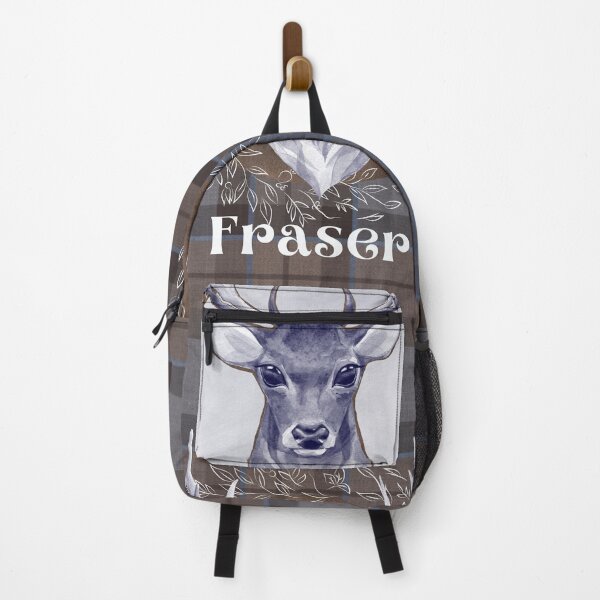 Item preview, Clan Fraser Tartan Stag -  Foliage Branch Design designed and sold by dealchica.
