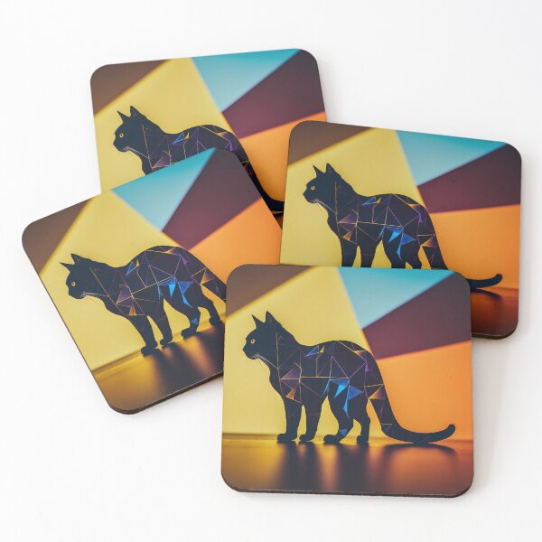 Item preview, Geometric Cat designed and sold by Bold-Balance.