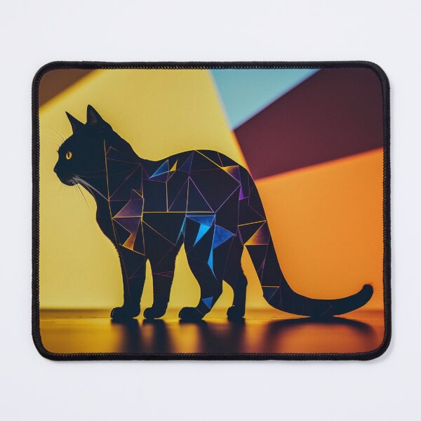 Item preview, Geometric Cat designed and sold by Bold-Balance.