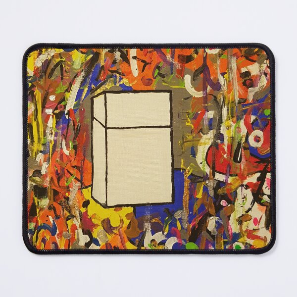 Item preview, "Boxed In: An Abstract Exploration of Mystery and Intrigue" designed and sold by pikasodan.