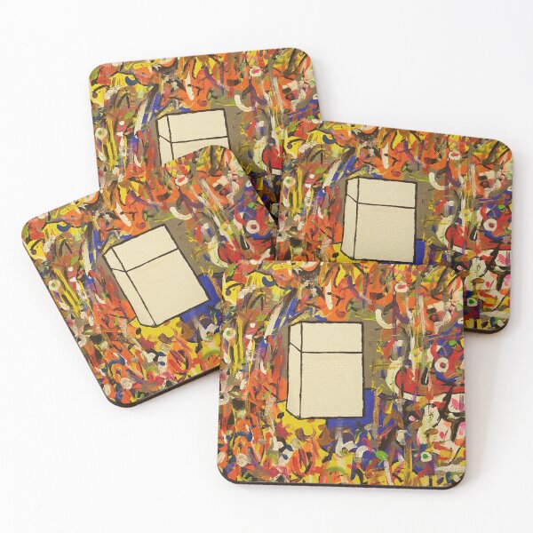 Item preview, "Boxed In: An Abstract Exploration of Mystery and Intrigue" designed and sold by pikasodan.