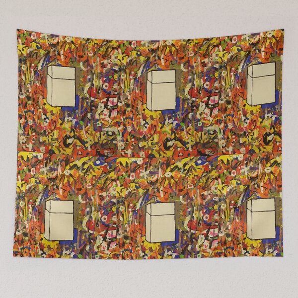 Item preview, "Boxed In: An Abstract Exploration of Mystery and Intrigue" designed and sold by pikasodan.