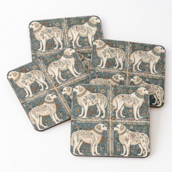 Item preview, Middle Ages Great Pyrenees Pattern designed and sold by Appyrances.
