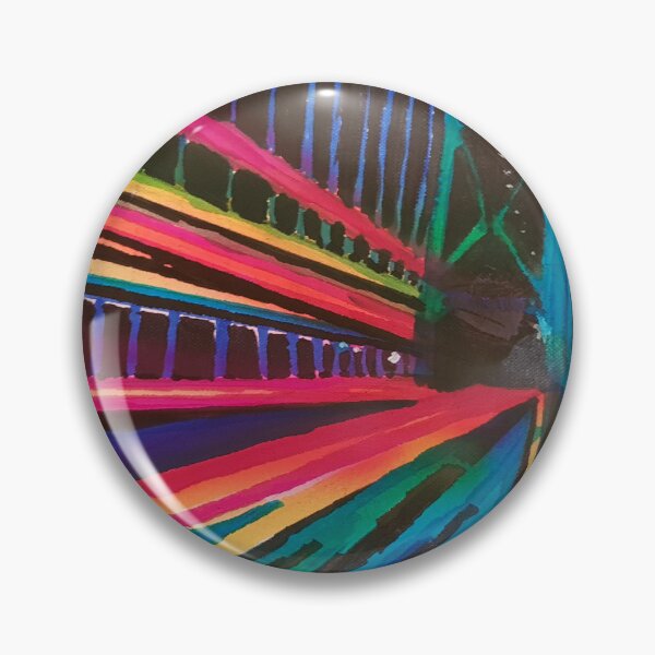 Item preview, "Neon Gateway: An Electric Tribute to the Power of Color and Form" designed and sold by pikasodan.