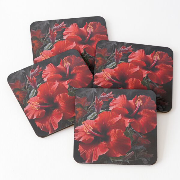 Item preview, Red Hibiscus  designed and sold by Vanover Designs.