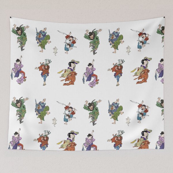 Item preview, Ukiyo-e Dancing designed and sold by Teepocalypse.