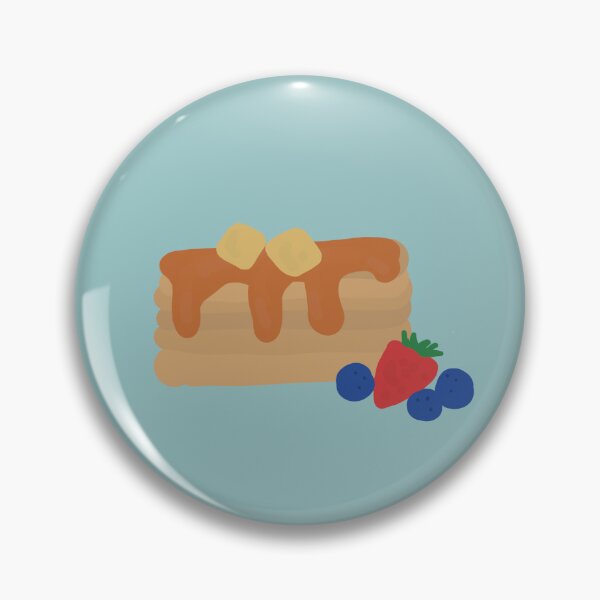 Item preview, cute pancakes with fruit designed and sold by rainygrass.