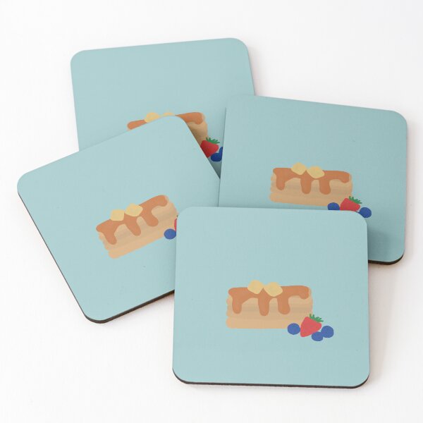 Item preview, cute pancakes with fruit designed and sold by rainygrass.