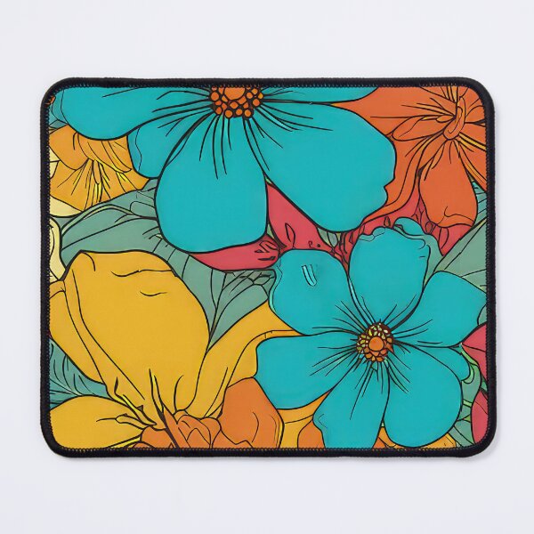 Artikelvorschau, Andy Warhol style flowers entworfen und verkauft von Pixel Playground.