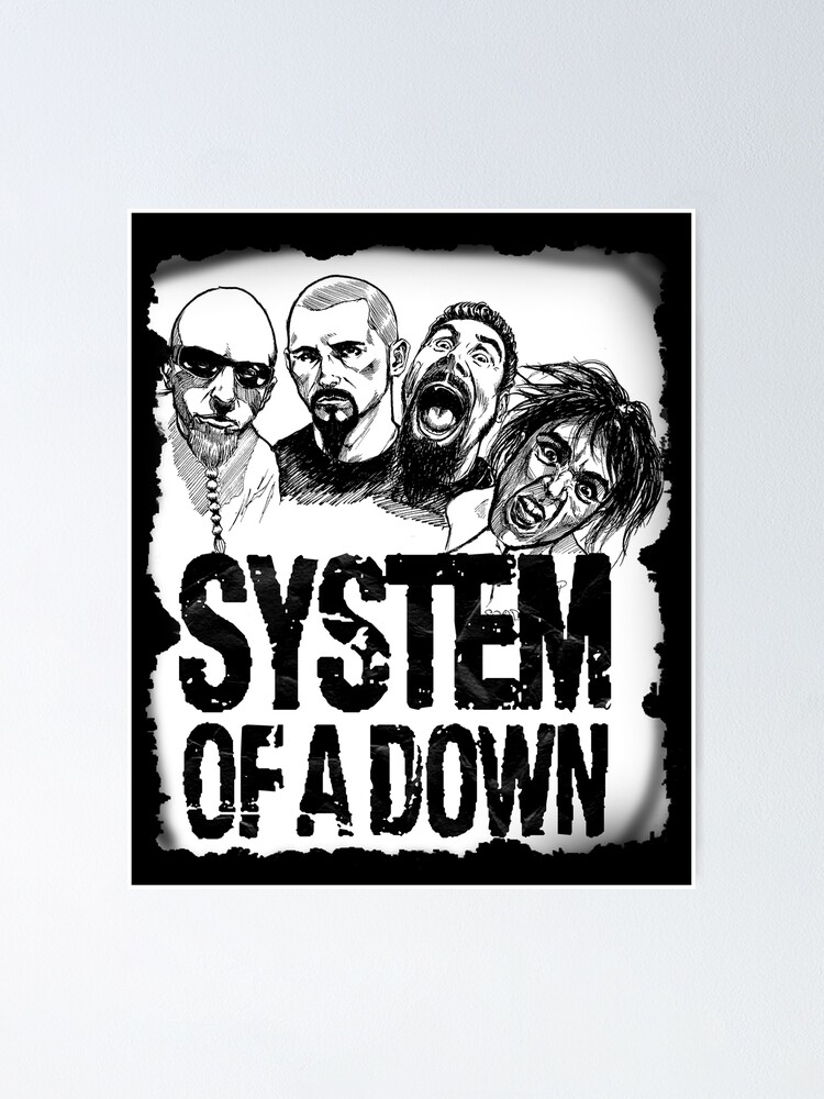 toxicity (soad) -edwena  System of a down, Vintage music posters