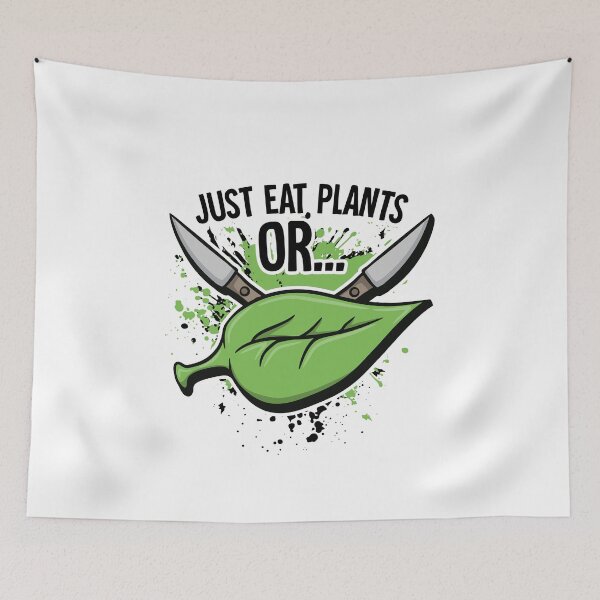Item preview, Just Eat Plants - Vegan Apparel designed and sold by FierceRoots.