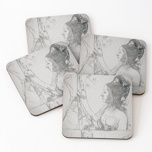 Item preview, Untitled (1900) from the series Trial Plates by Odilon Redon designed and sold by BossyCatHome.