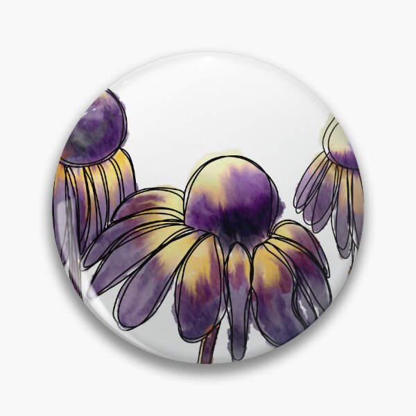 Item preview, Coneflowers designed and sold by MistyLakeArt.
