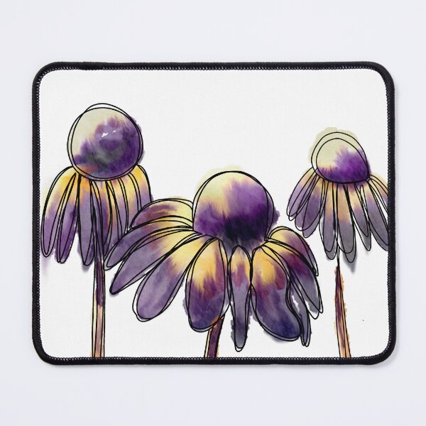 Item preview, Coneflowers designed and sold by MistyLakeArt.