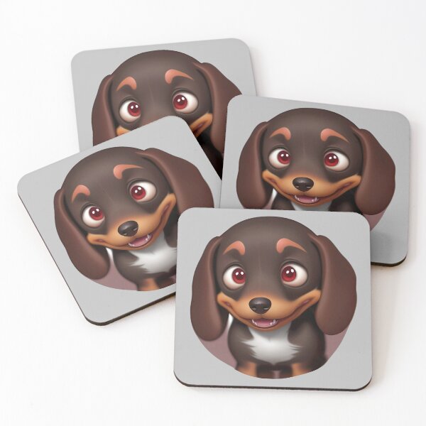 Item preview, Animated Dachshund Puppy designed and sold by Aww_To_Z Animals.