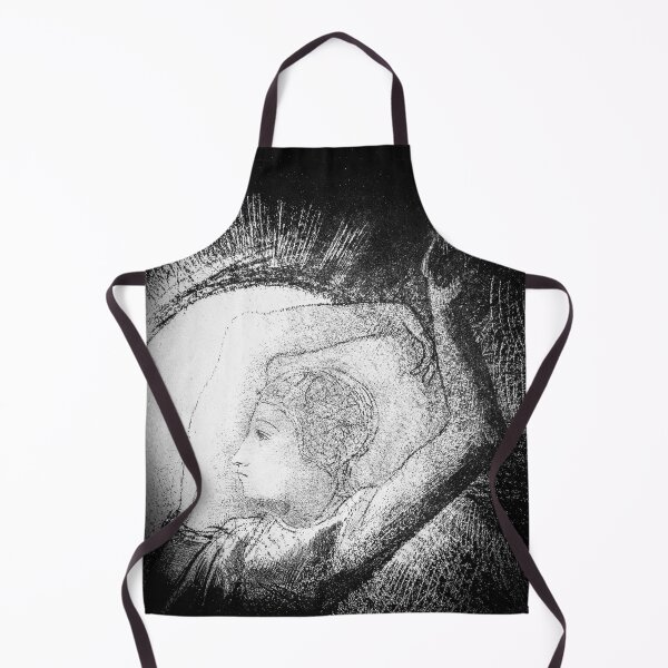 Item preview, A Woman Clothed with a Sun (1899) by Odilon Redon designed and sold by BossyCatHome.