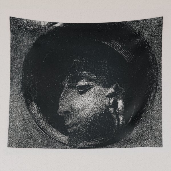 Item preview, Auricular Cell (1894) by Odilon Redon designed and sold by BossyCatHome.