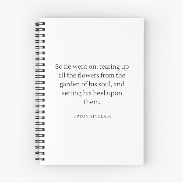 Item preview, Literary Quote from "The Jungle" by Upton Sinclair designed and sold by Step, Repeat.